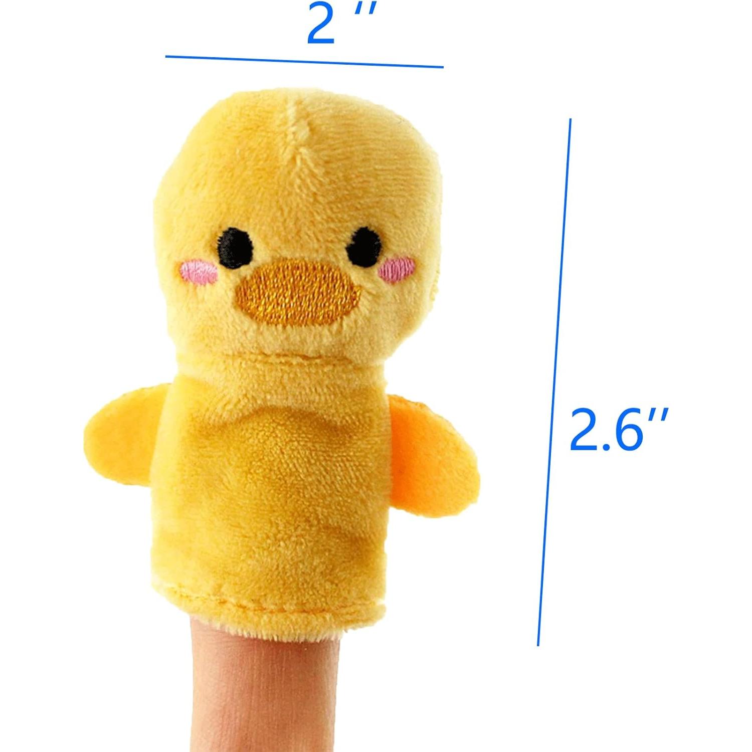 10 Piezas Títeres de Dedos Animales RIY - Juguetes Educativos