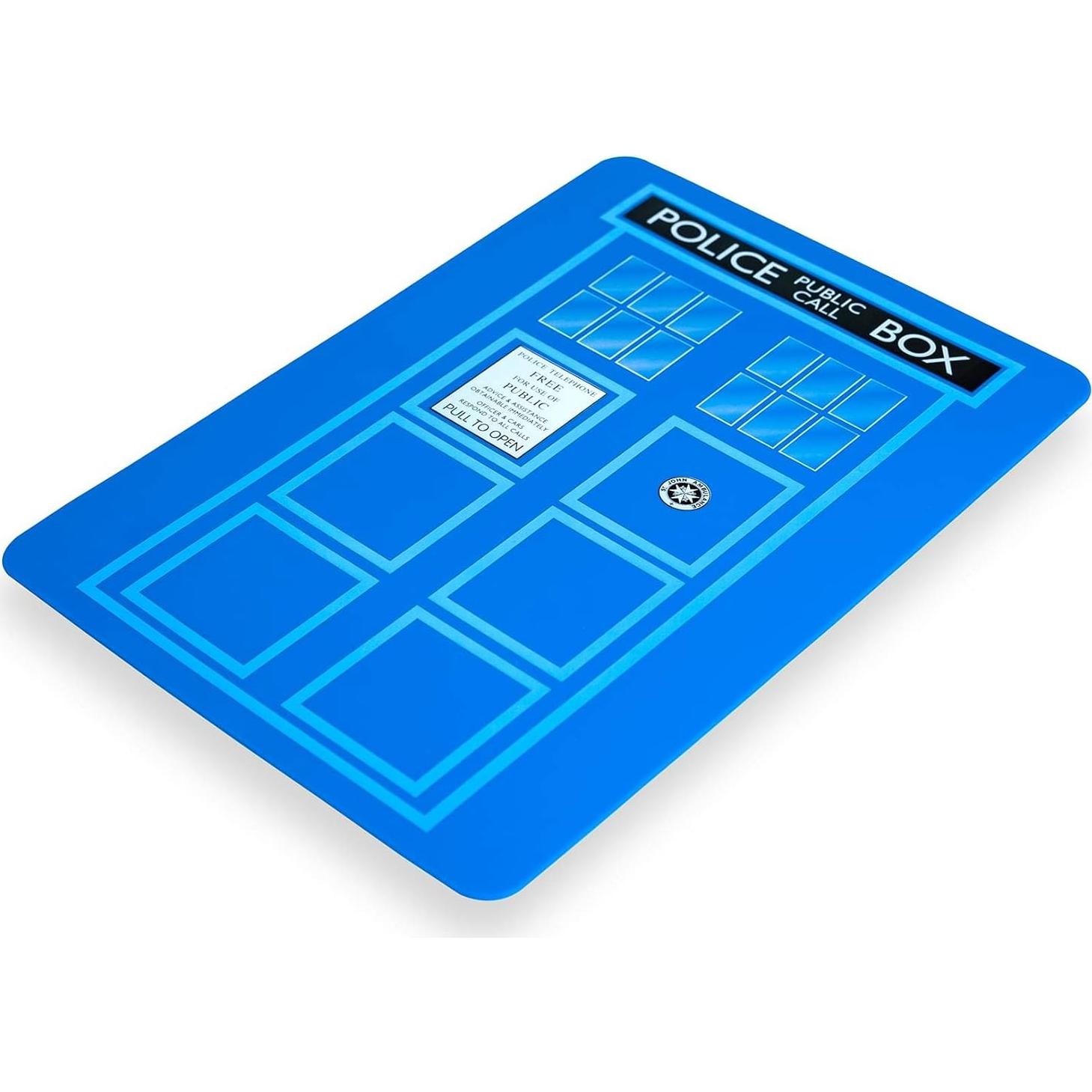 Tabla de Cortar Doctor Who TARDIS 32x32cm Plástico Multicolor