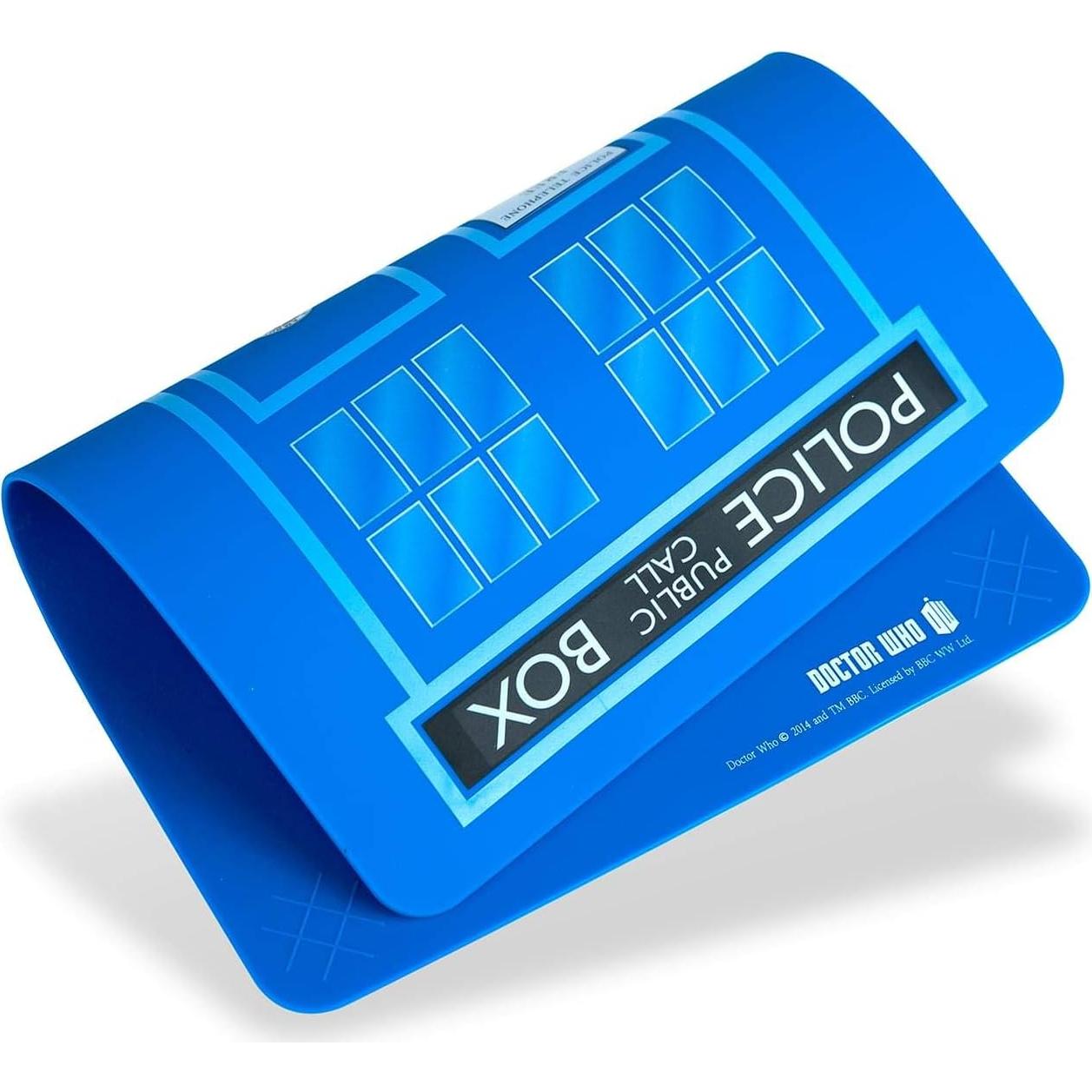 Tabla de Cortar Doctor Who TARDIS 32x32cm Plástico Multicolor