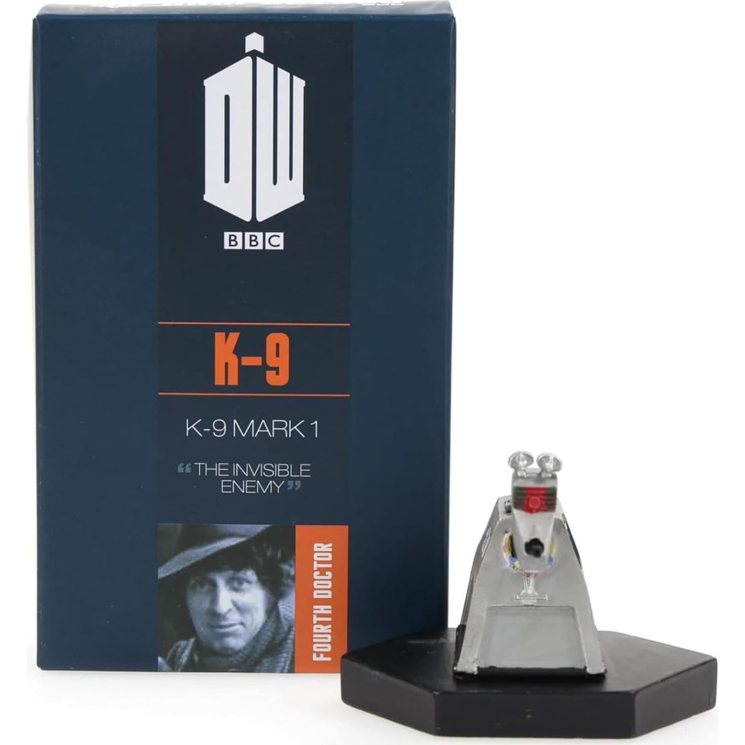 Figurita K-9 Doctor Who Eaglemoss 1:16 Edición Limitada