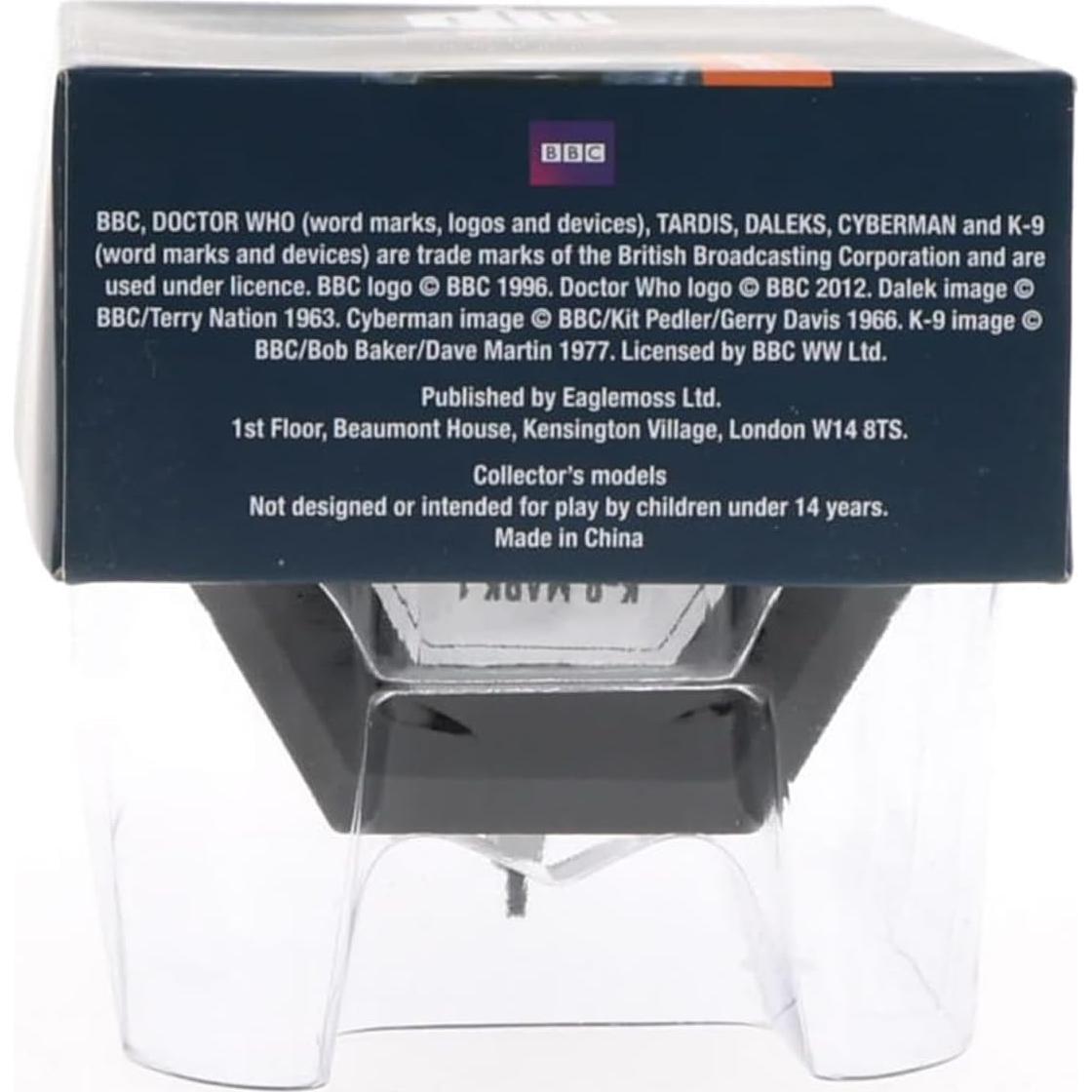 Figurita K-9 Doctor Who Eaglemoss 1:16 Edición Limitada