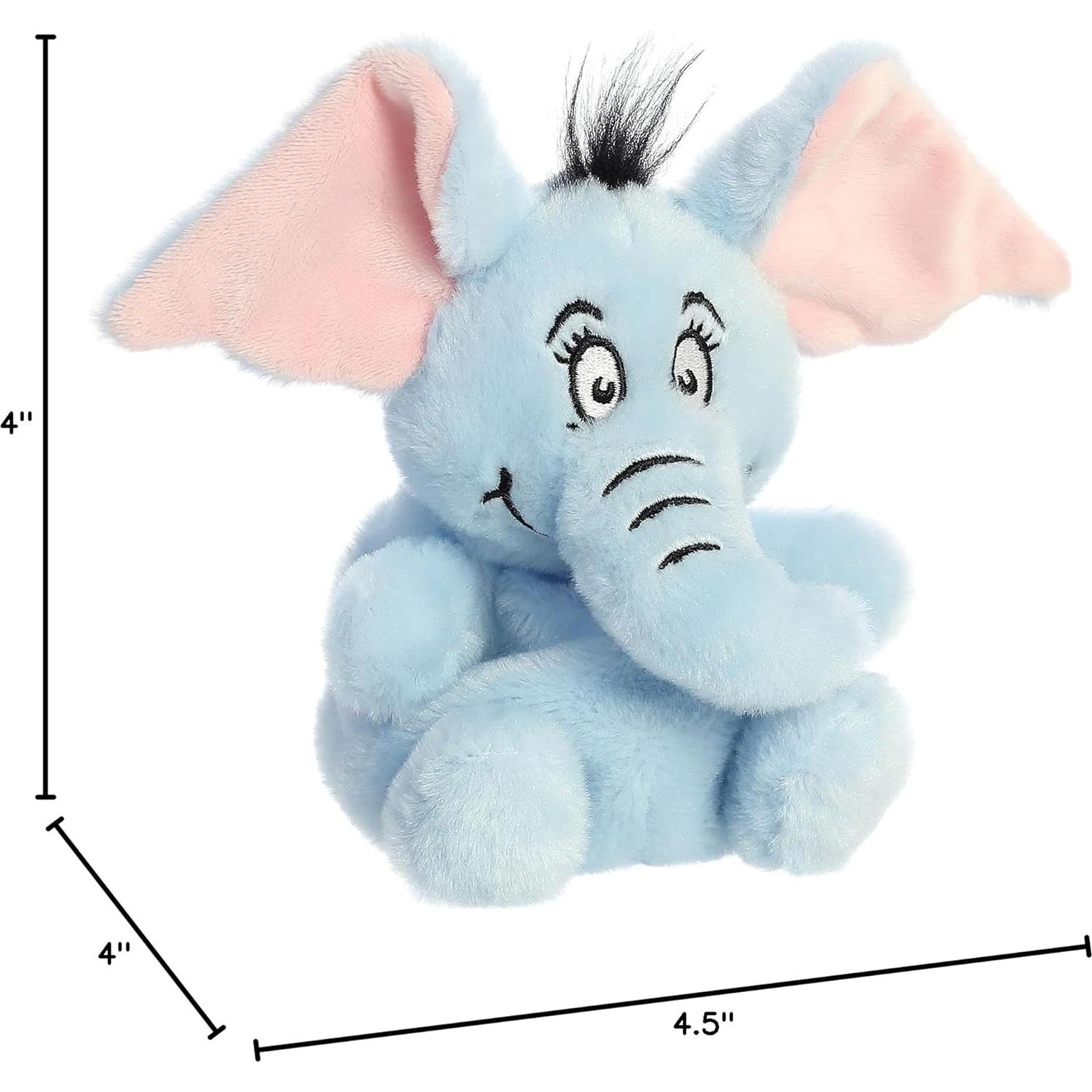 Peluche Horton Dr. Seuss Aurora 12.7 cm Azul - Licencia Oficial