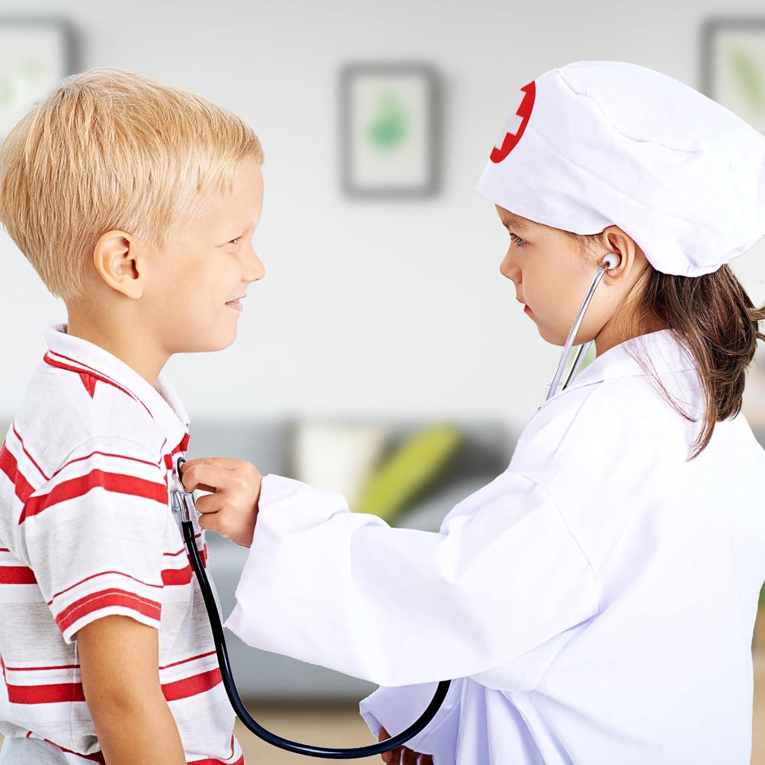 Kit de Doctor para Niños EFOSHM 34 Piezas con Estetoscopio