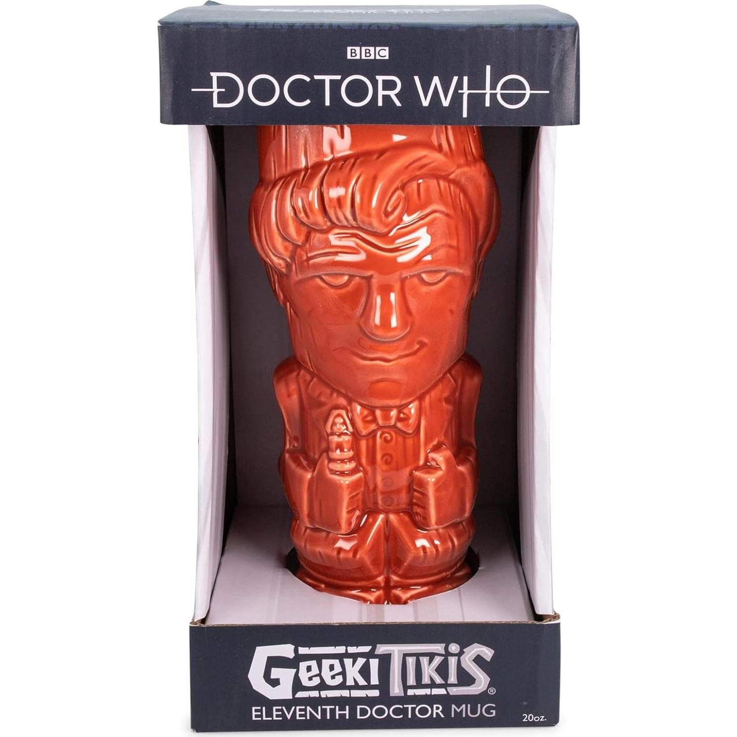 Taza Geeki Tikis Doctor Who Undécimo Doctor Cerámica 20 oz
