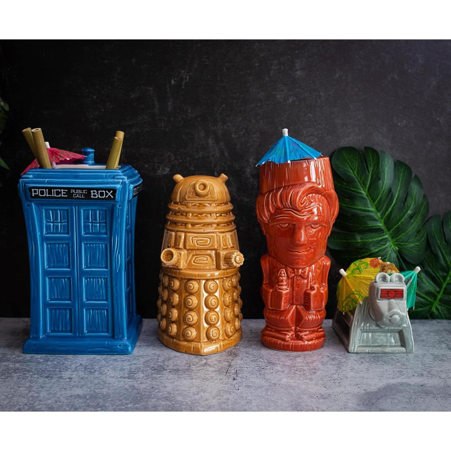 Taza Geeki Tikis Doctor Who Undécimo Doctor Cerámica 20 oz