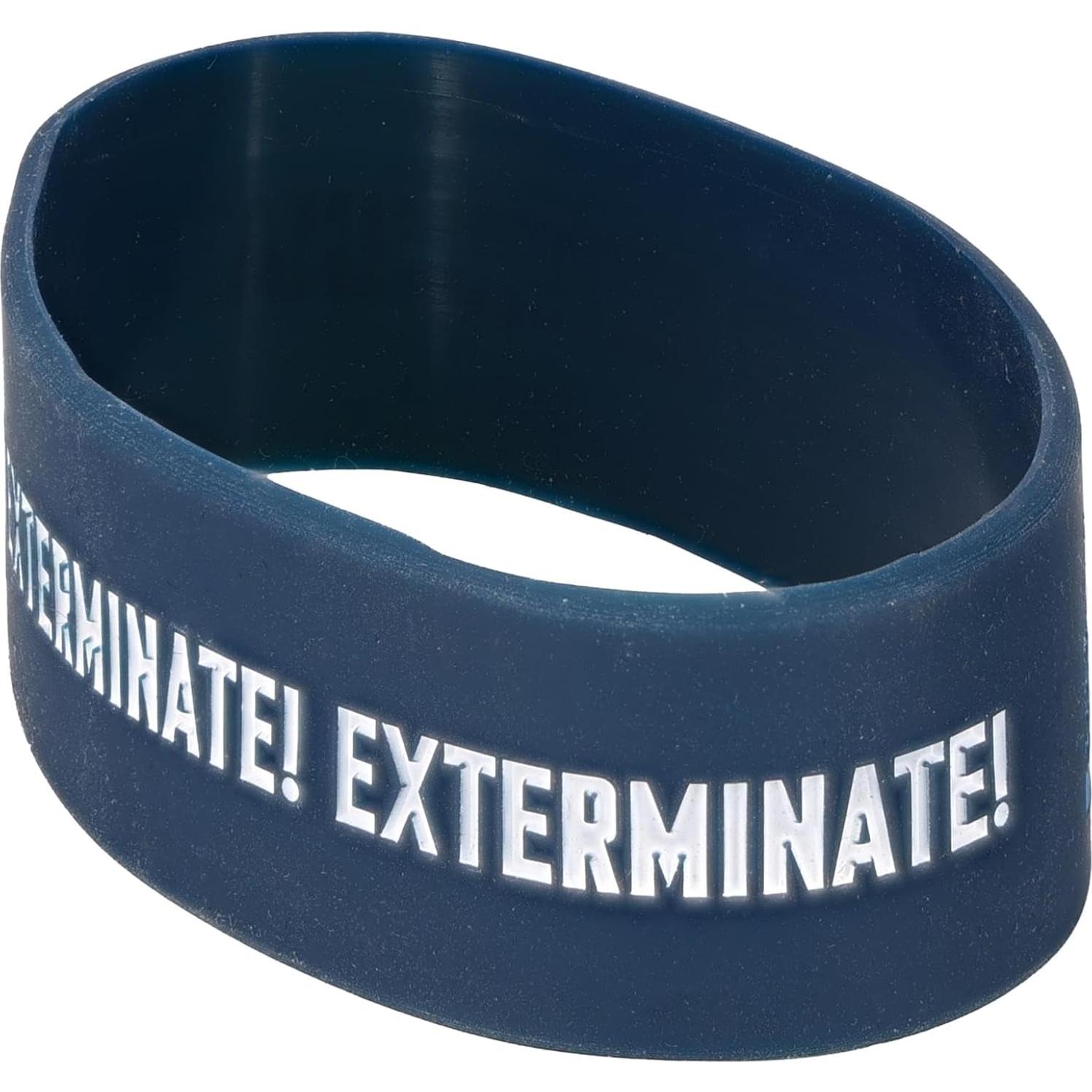 Pulsera de Goma Doctor Who Dalek Exterminar Oficial