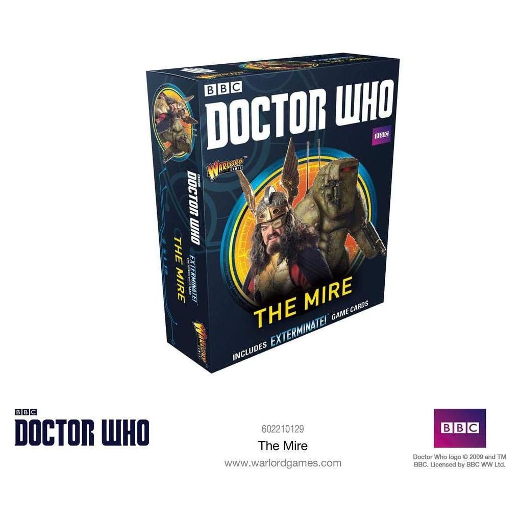 Conjunto de Miniaturas Doctor Who Exterminar! Warlord 181g