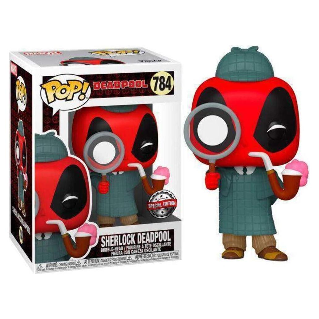 Figurita Funko POP! Deadpool #784 Sherlock Exclusivo