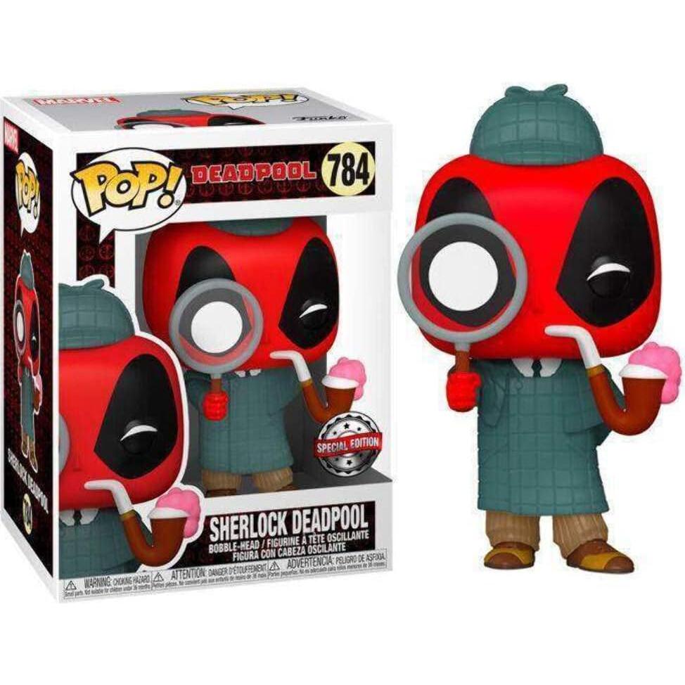 Figurita Funko POP! Deadpool #784 Sherlock Exclusivo
