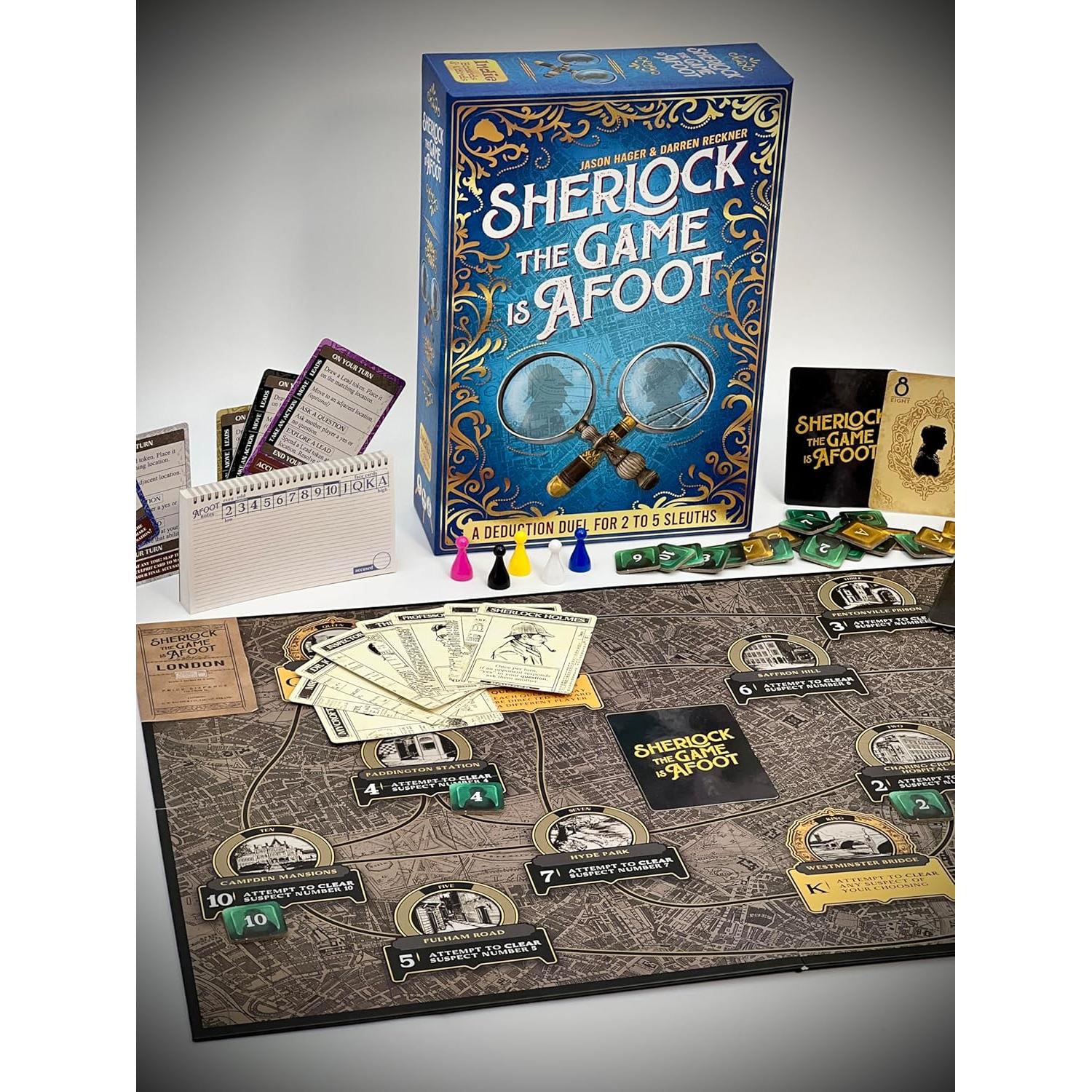 Sherlock: El Juego está en Marcha - Indie Boards, 2 a 5 Jugadores