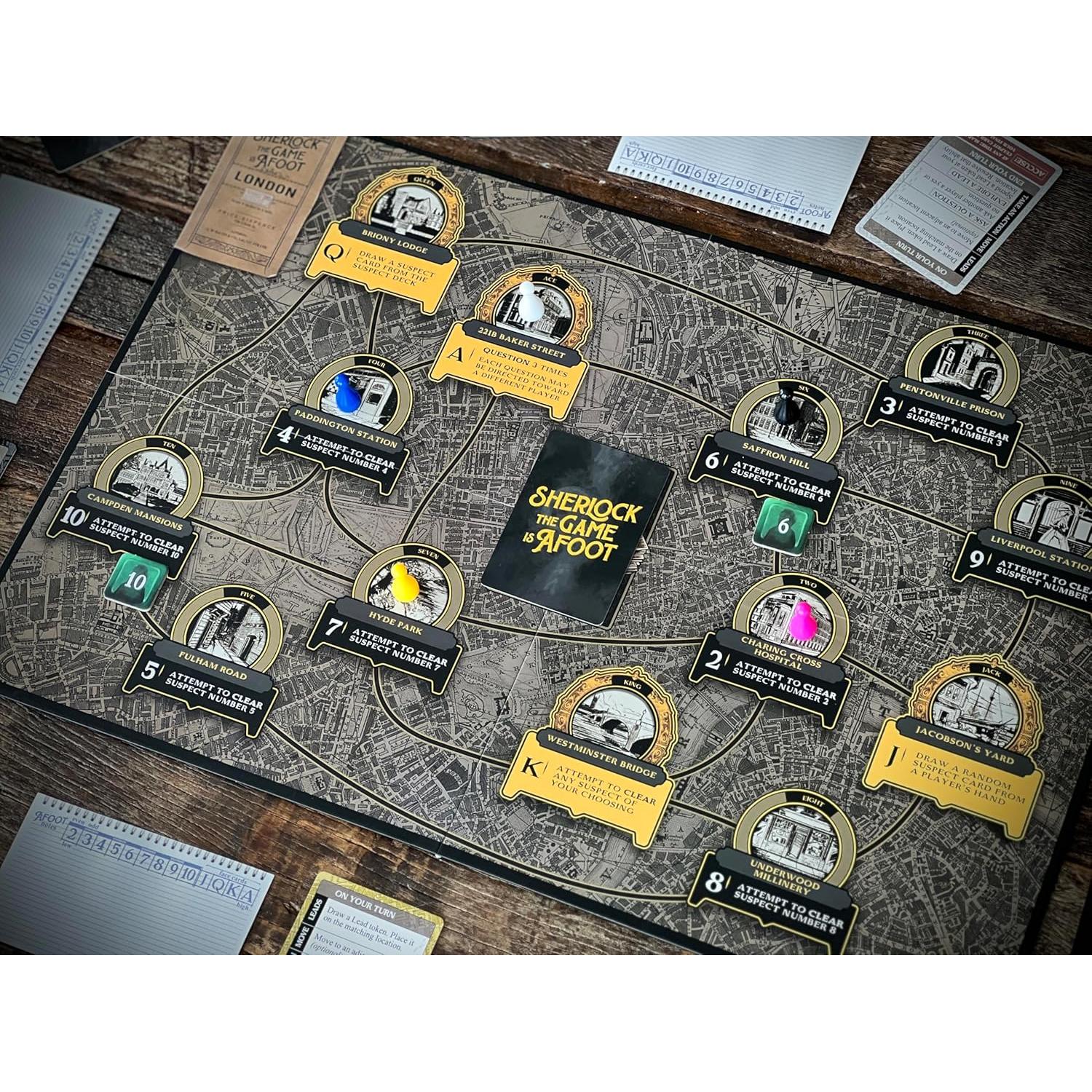 Sherlock: El Juego está en Marcha - Indie Boards, 2 a 5 Jugadores