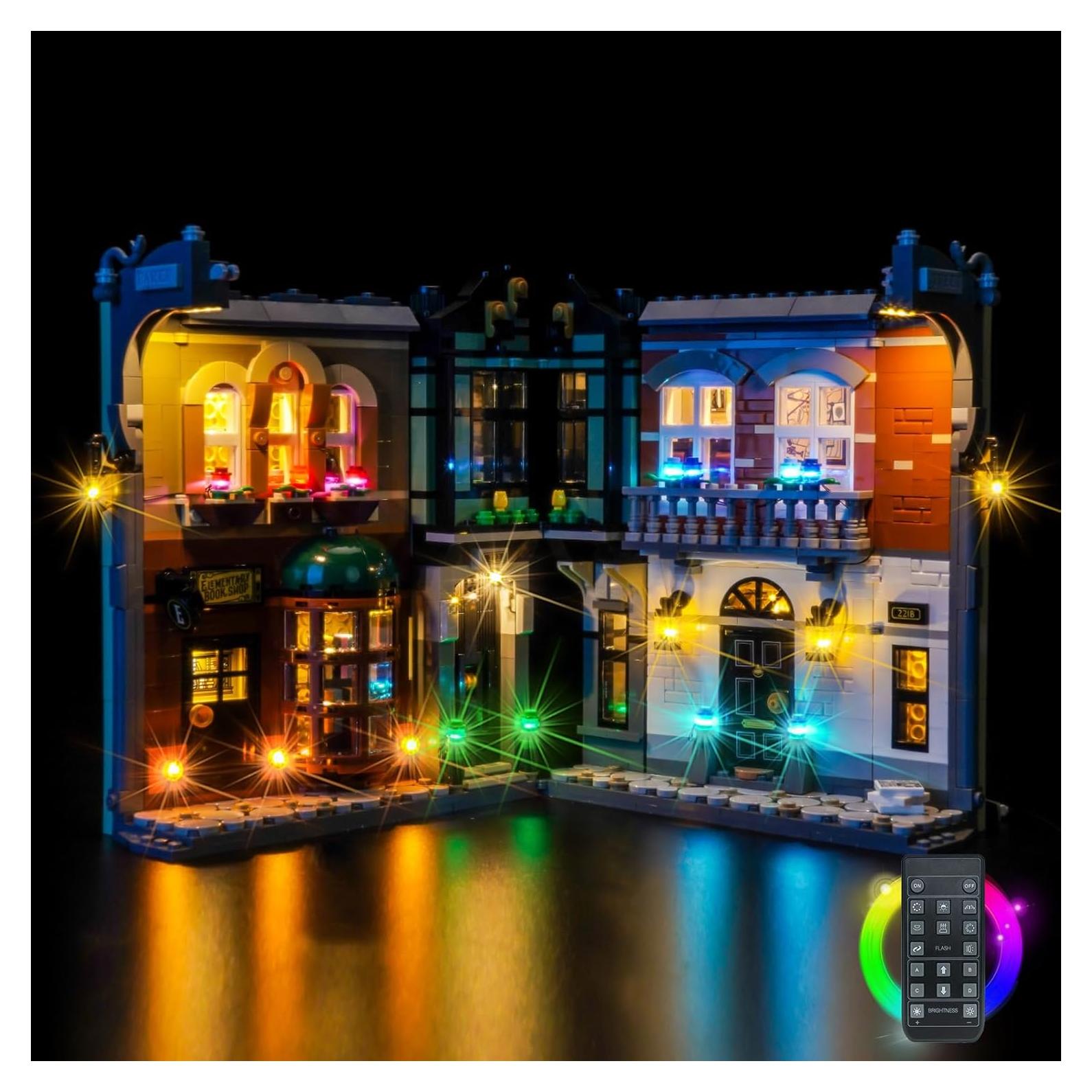 Kit de Luz LED Hilighting para Lego Sherlock Holmes Book Nook