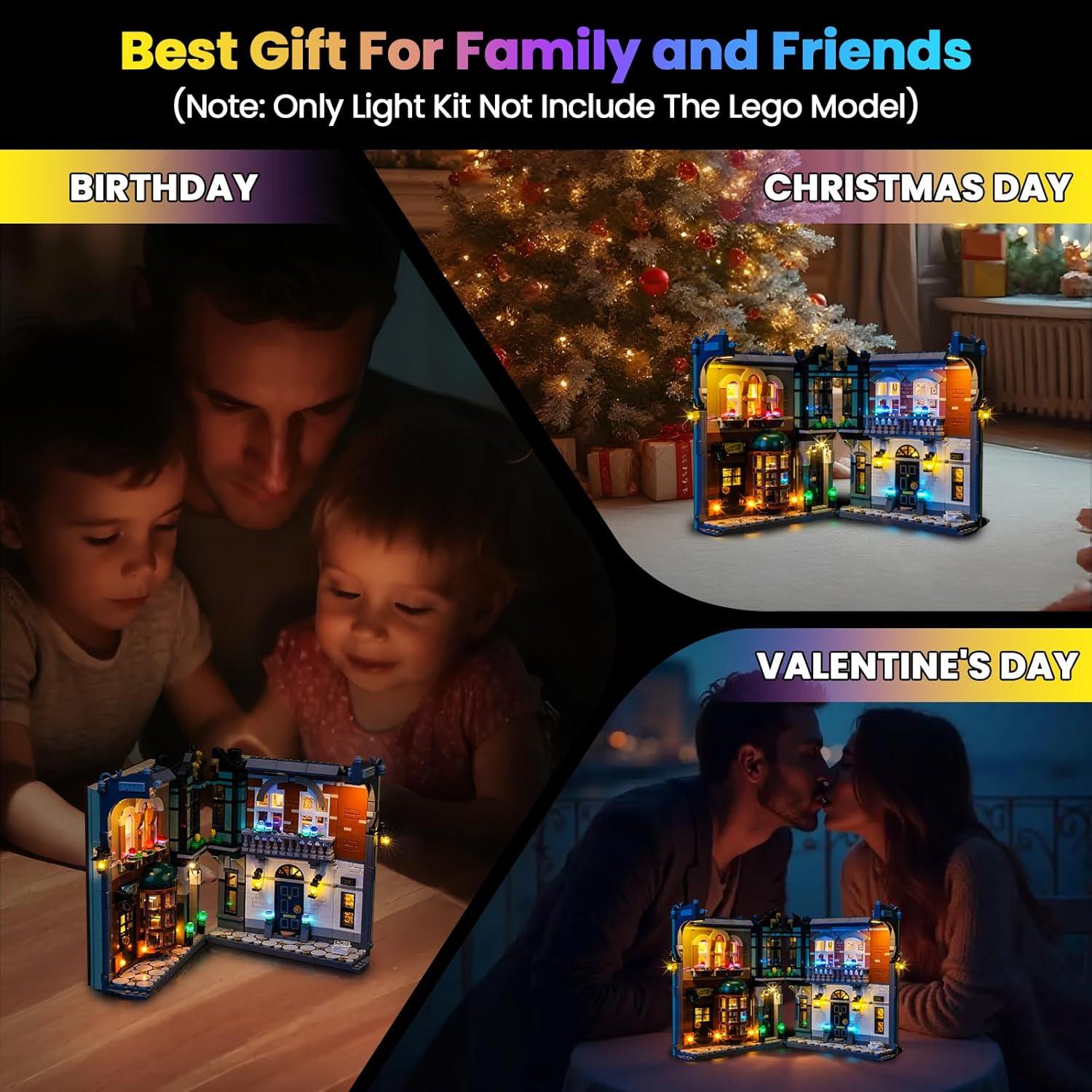 Kit de Luz LED Hilighting para Lego Sherlock Holmes Book Nook