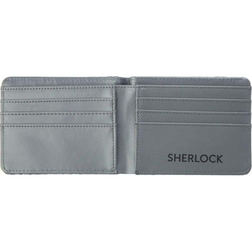Cartera Bi-Fold para Hombres Seven20 Sherlock Holmes Gris