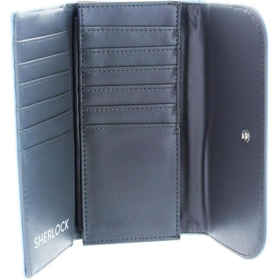 Cartera Bi-Fold para Hombres Seven20 Sherlock Holmes Gris