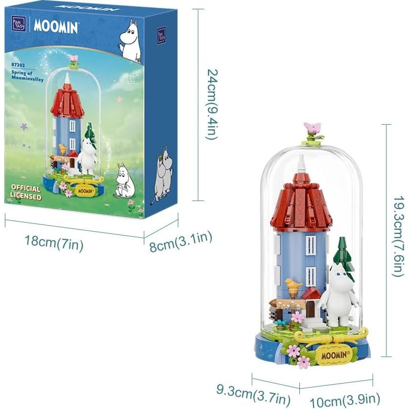 Juego de Bloques de Construcción PANTASY Primavera 408g 16x22cm