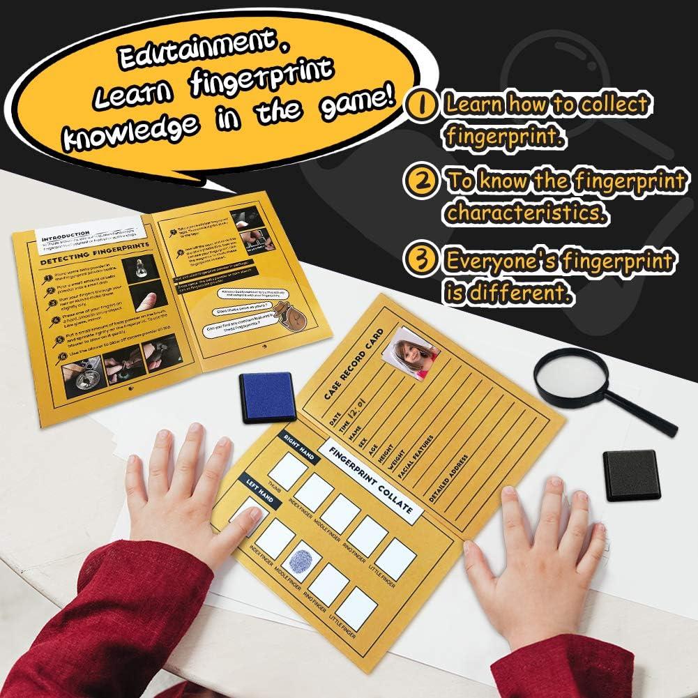 Kit de Espía UNGLINGA con Chaqueta y Sombrero para Niños