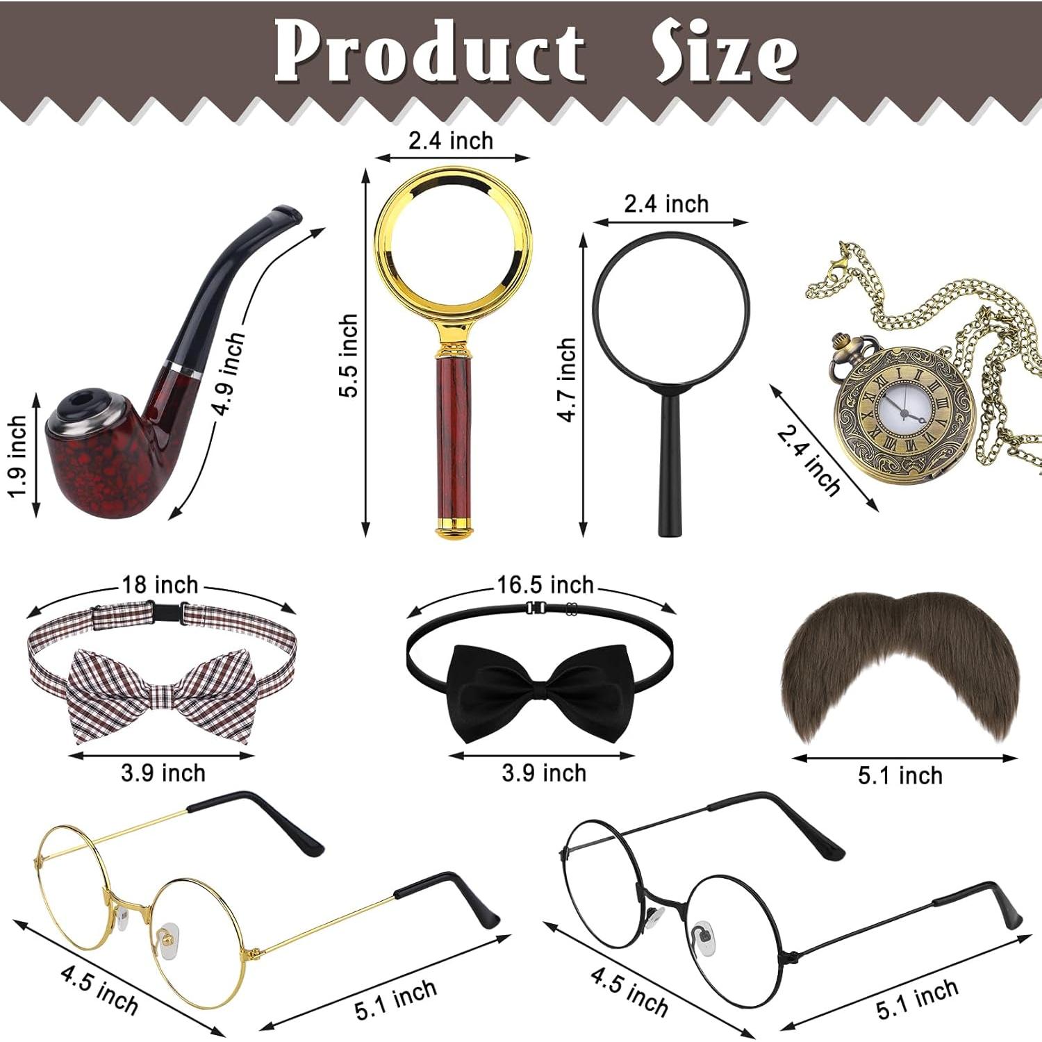 Kit de Disfraz de Detective NinkyNonk 11 Piezas para Niños