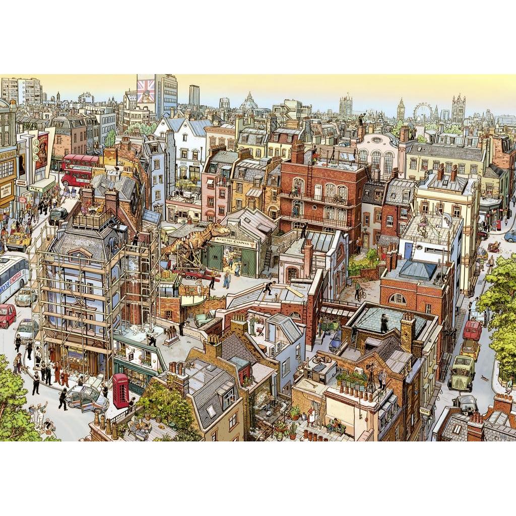 Rompecabezas Heye 2000 Piezas Triangular Multicolor 96.6x68.8cm