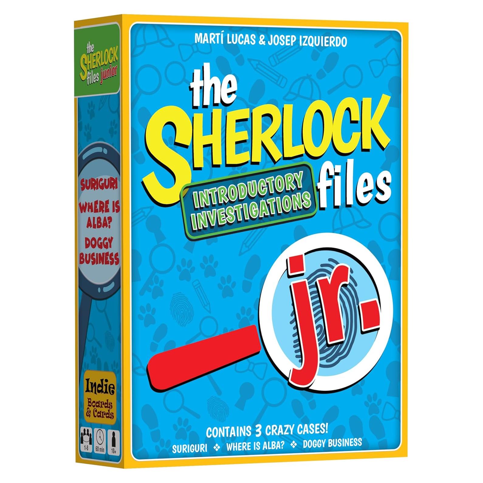 Juego de Mesa Sherlock Files Jr - Investigaciones para Niños
