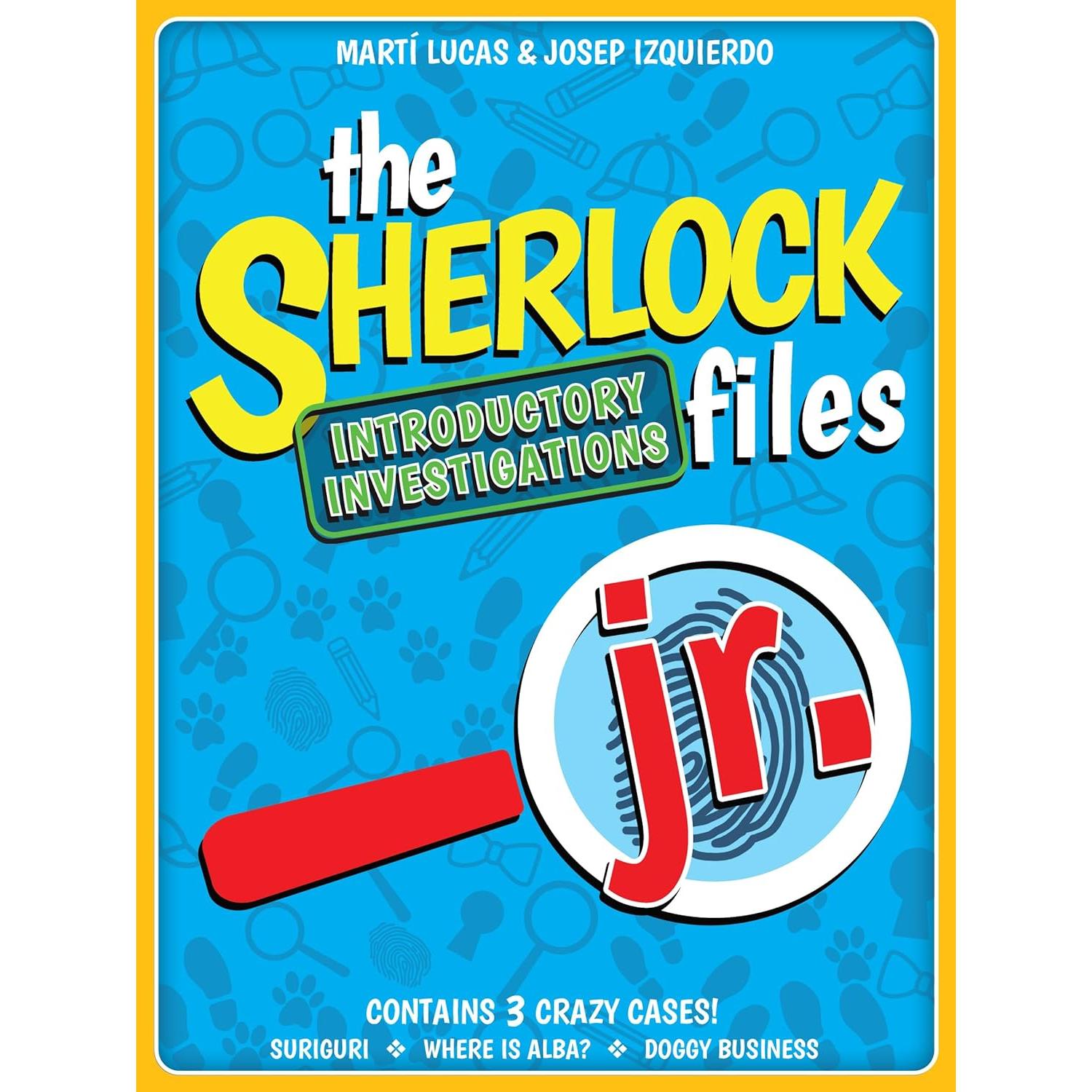 Juego de Mesa Sherlock Files Jr - Investigaciones para Niños
