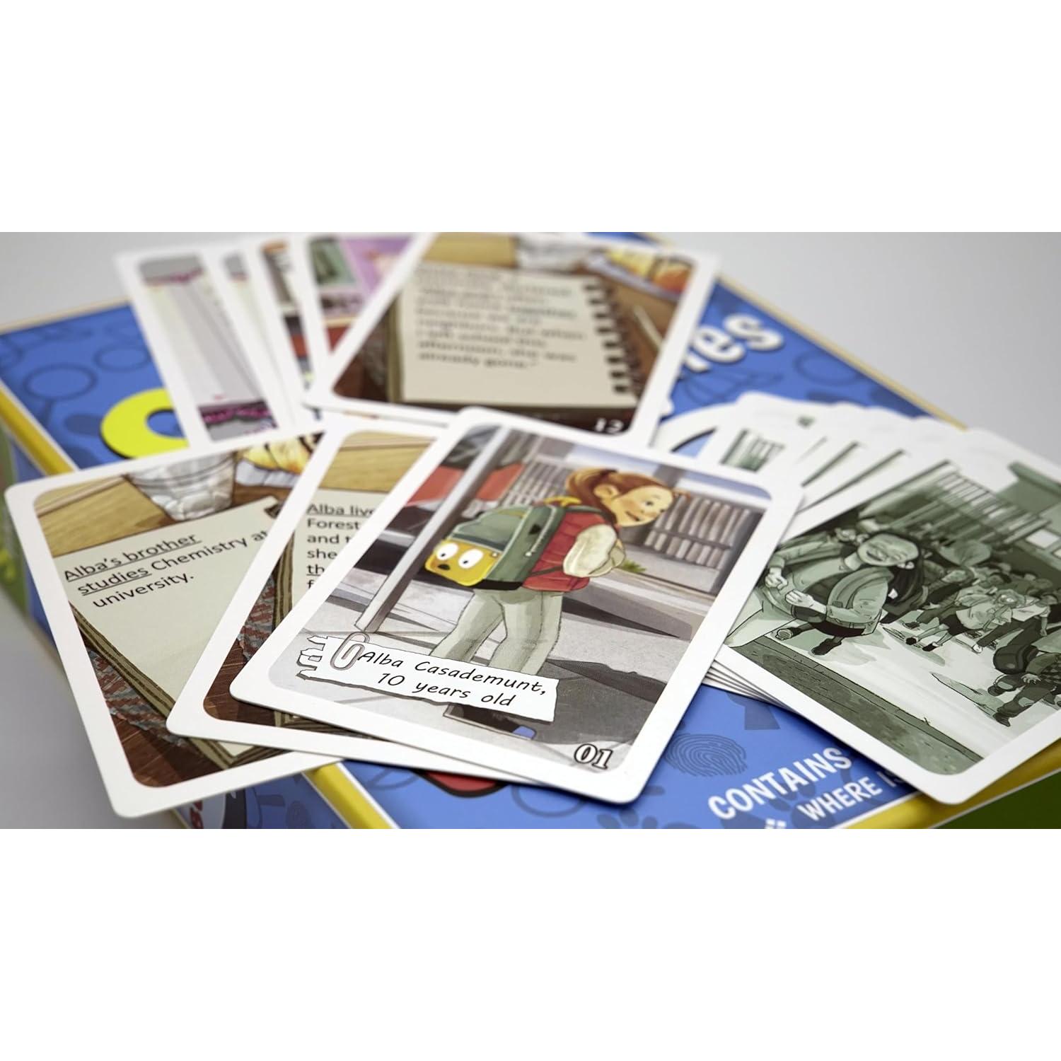 Juego de Mesa Sherlock Files Jr - Investigaciones para Niños