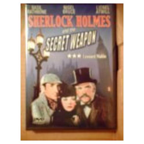 Película Sherlock Holmes y la Arma Secreta en DVD