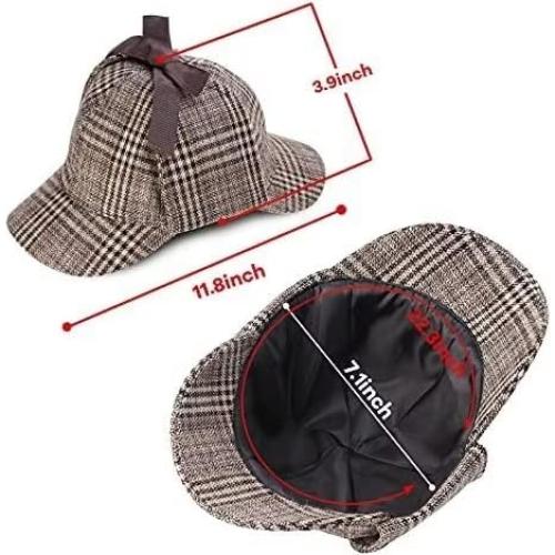 Sombrero de Detective para Niños Beelittle + Lupa y Accesorios
