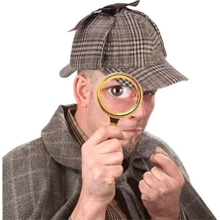 Sombrero de Detective para Niños Beelittle + Lupa y Accesorios