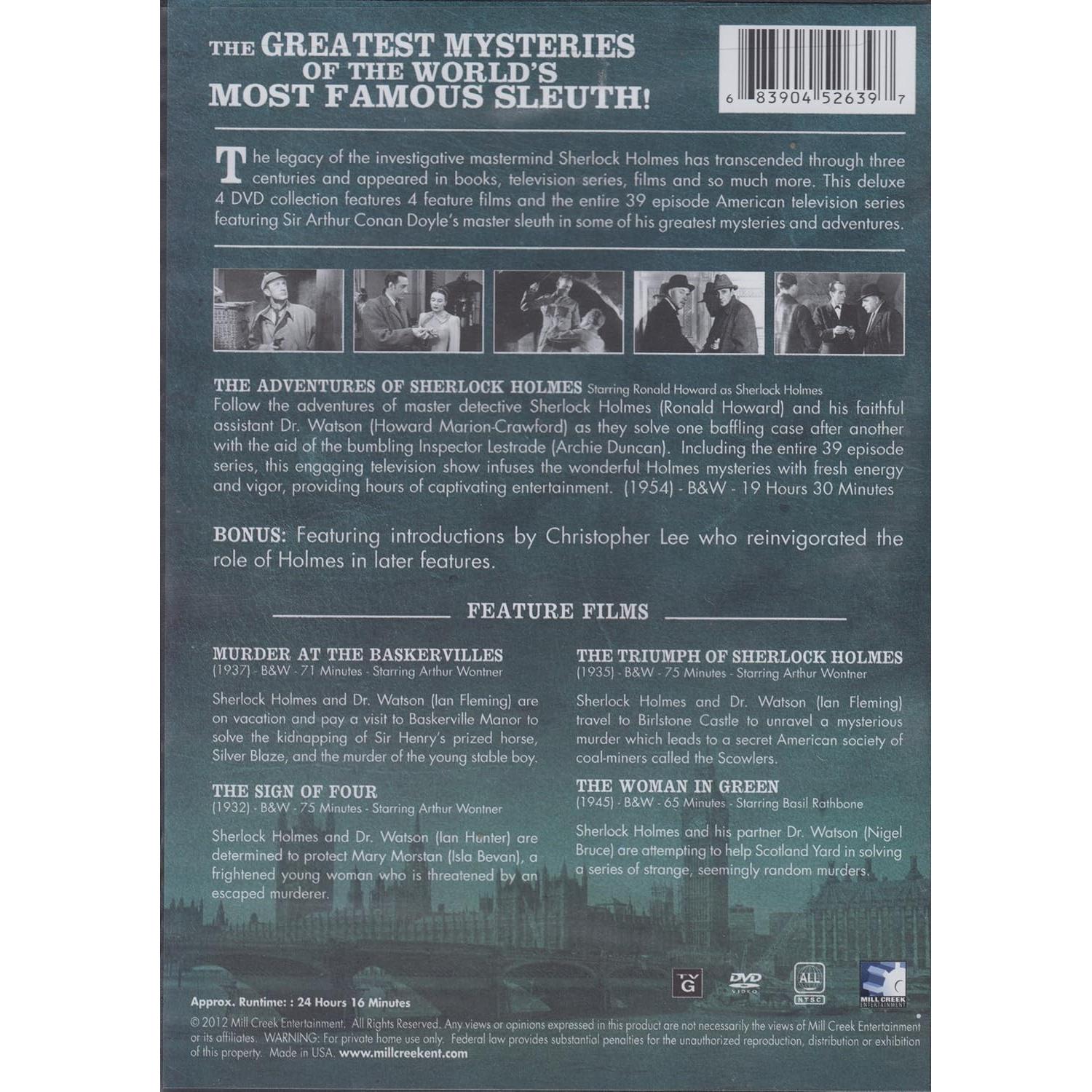 Las Aventuras de Sherlock Holmes - Serie Completa en DVD