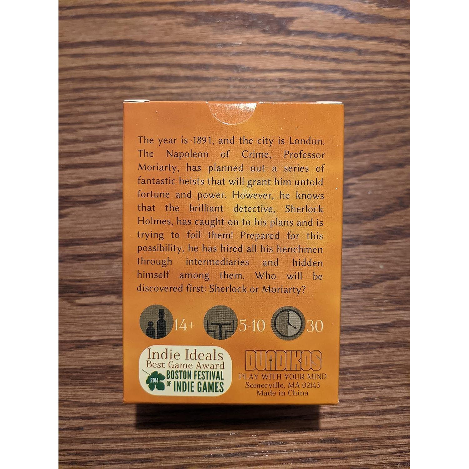 Juego de mesa Maquinaciones de Moriarty - Duadikos