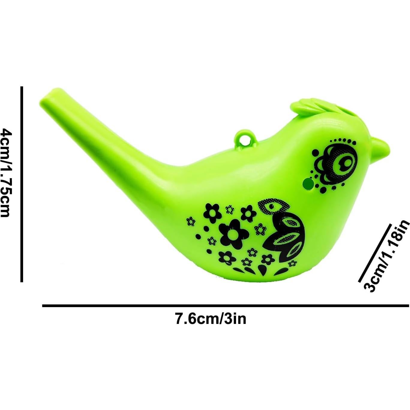 24 Silbatos de Agua en Forma de Ave para Niños - Juguete Musical