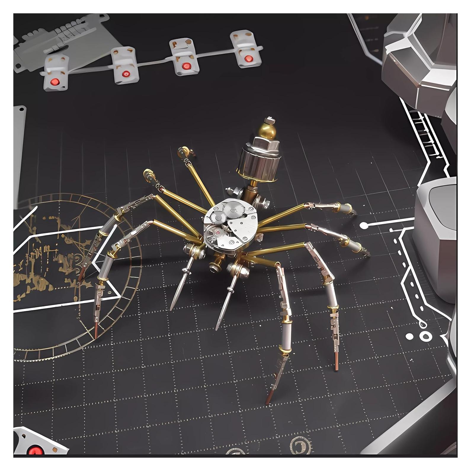 Rompecabezas 3D de Insecto Mecánico NUOSHANZS - Araña