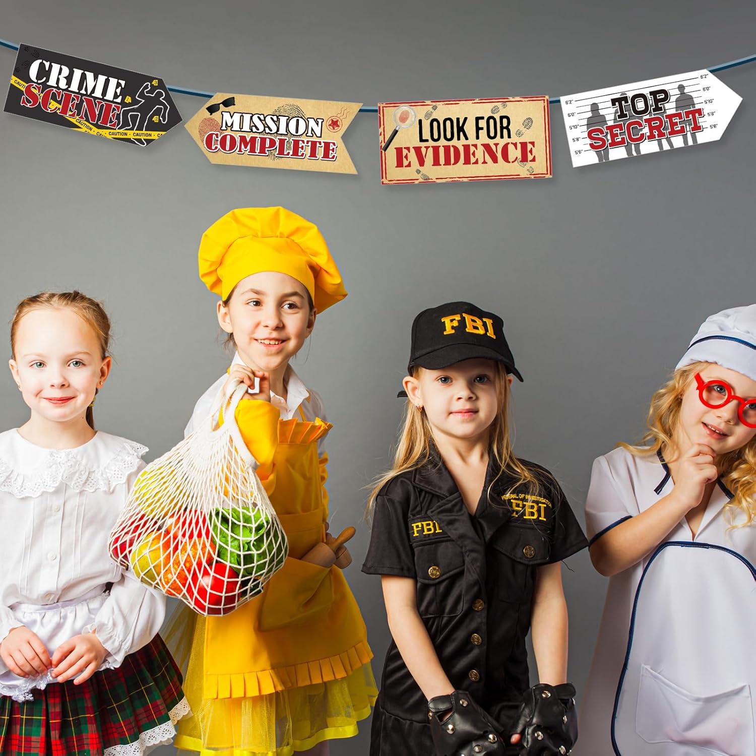 Decoraciones de Fiesta de Cumpleaños Espía Gueevin - 20 Piezas