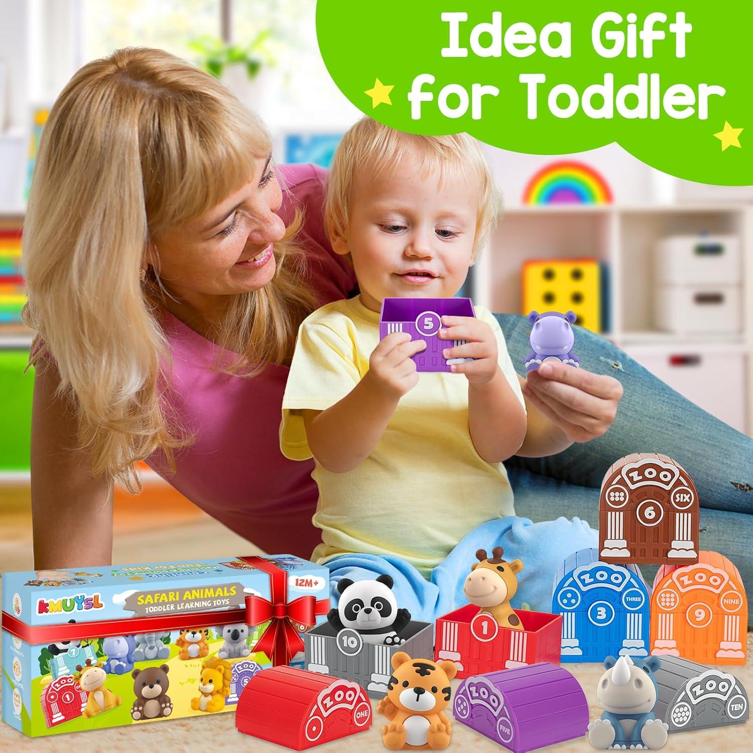 Juguetes de Aprendizaje KMUYSL Animales Safari 20 Piezas