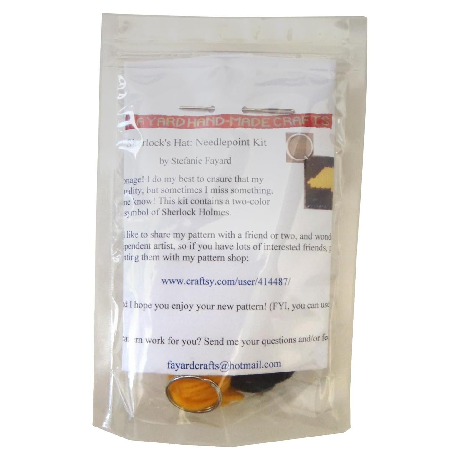 Kit de Punto de Aguja de Malla Plástica Sherlock Holmes