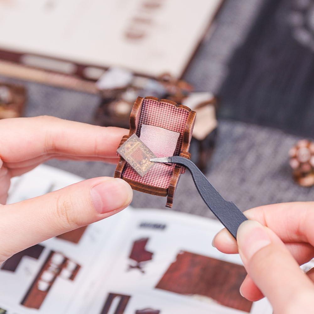 Kit de Nook de Libros DIY Cutefun - Agencia de Detectives Rosa