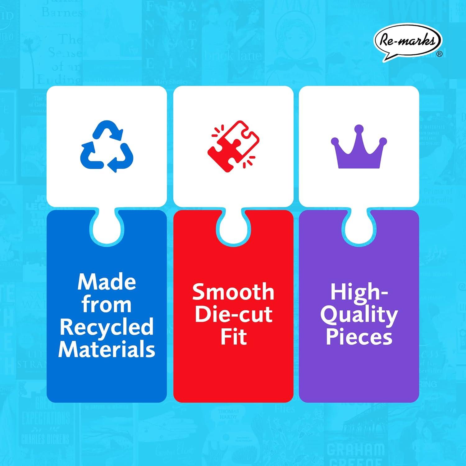 Rompecabezas Literario Re-marks 1000 Piezas Clásicos Británicos