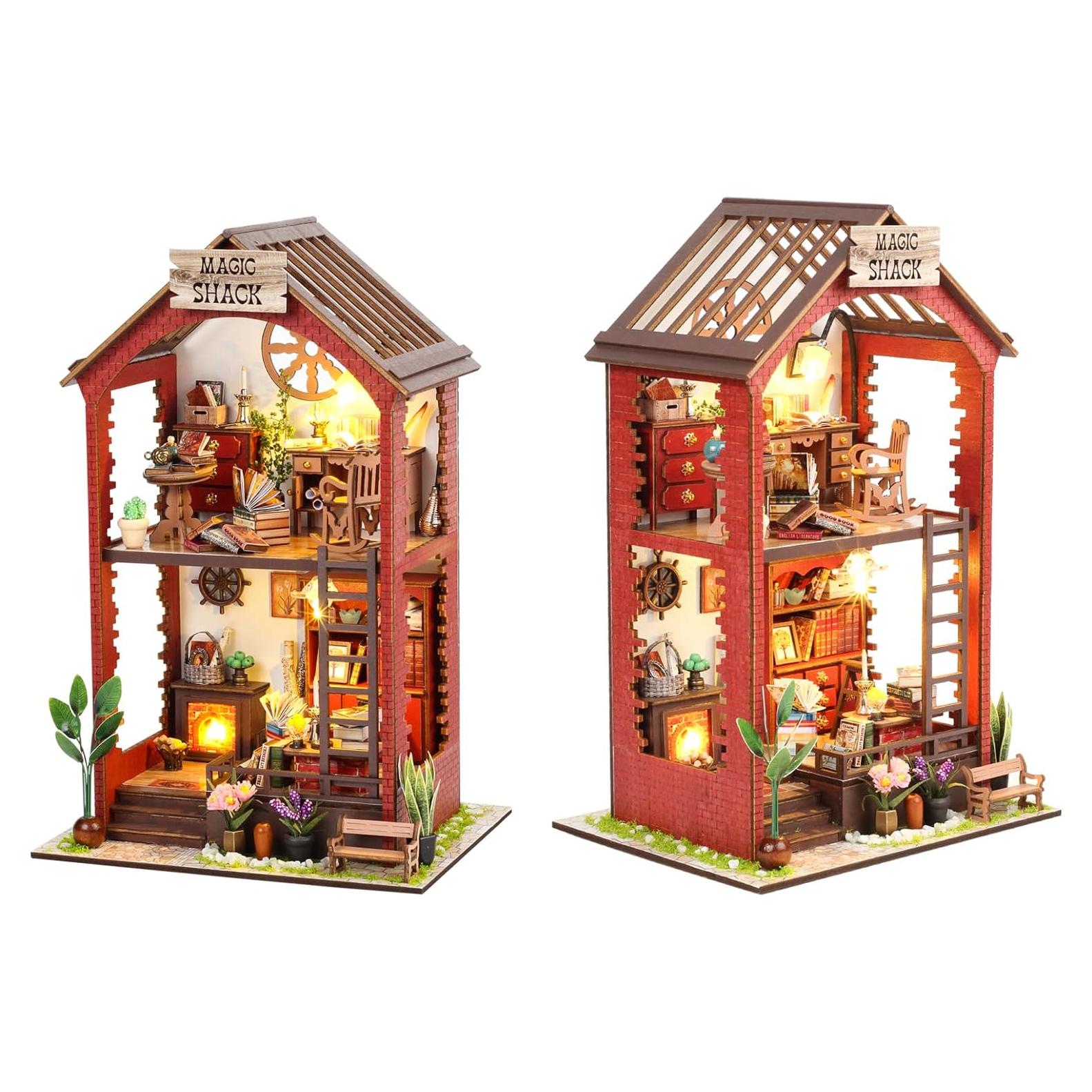 Kit Miniatura Rincón de Libros Flever Casa de Libros 3D