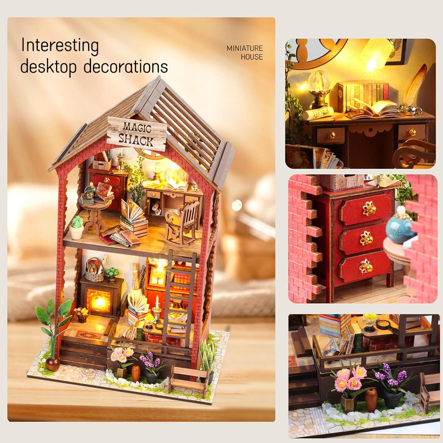 Kit Miniatura Rincón de Libros Flever Casa de Libros 3D