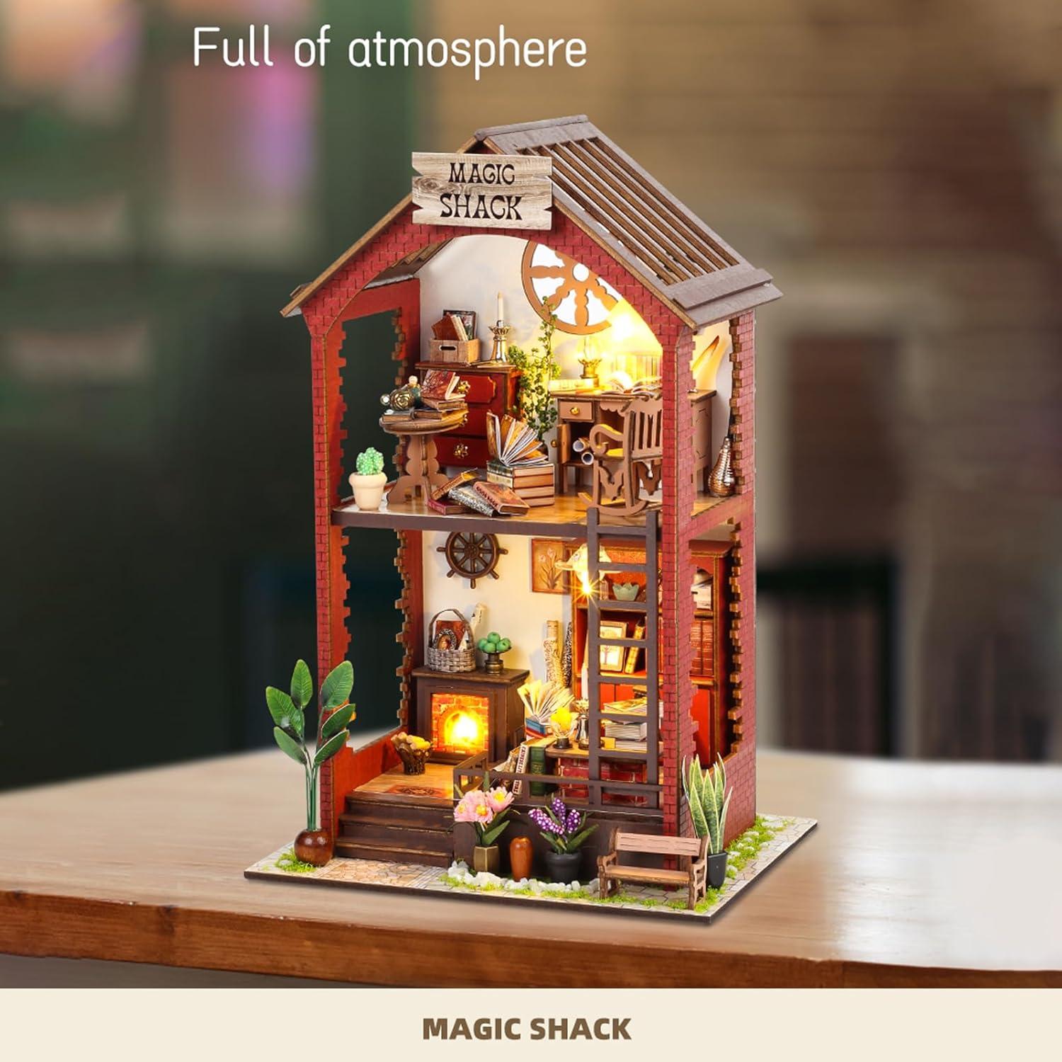 Kit Miniatura Rincón de Libros Flever Casa de Libros 3D