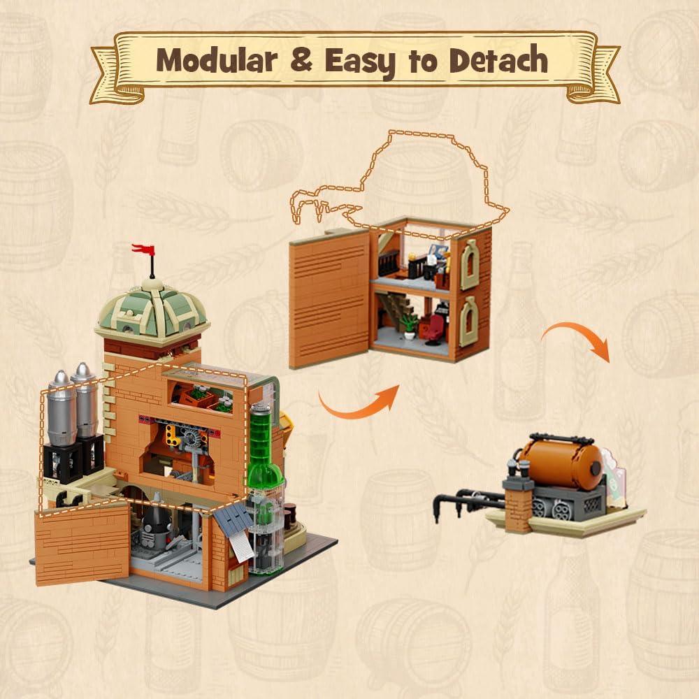 Juego de Construcción Cervecería Artesanal PANTASY 85023