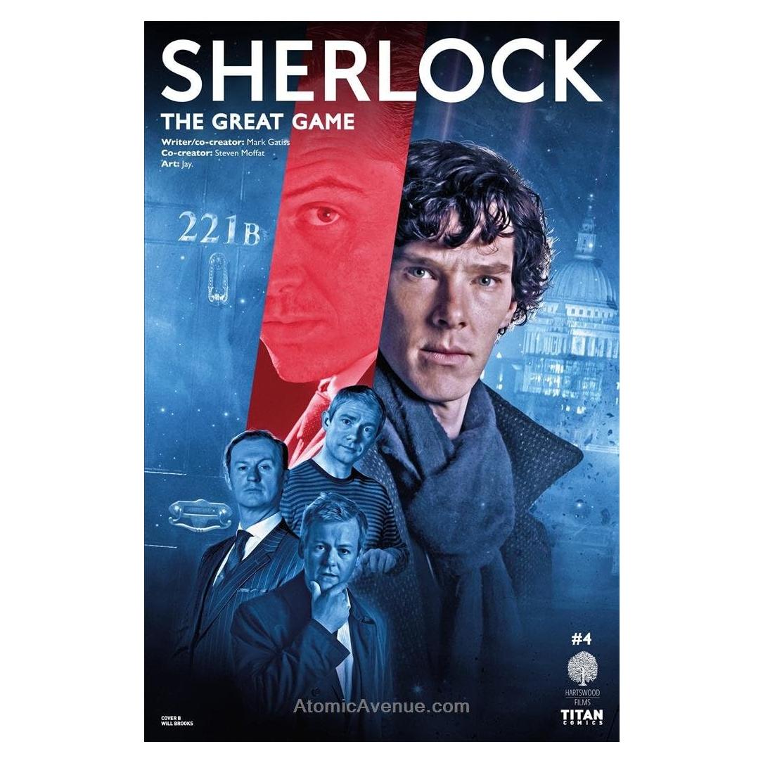 Juego de Mesa Sherlock Gran Juego #4 - Adaptación Manga