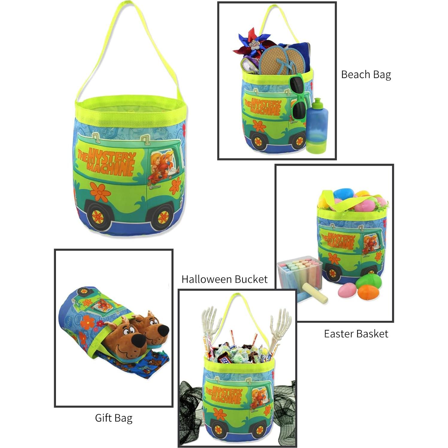 Cesta de Regalo Scooby-Doo Nylon 22.86cm Azul para Niños