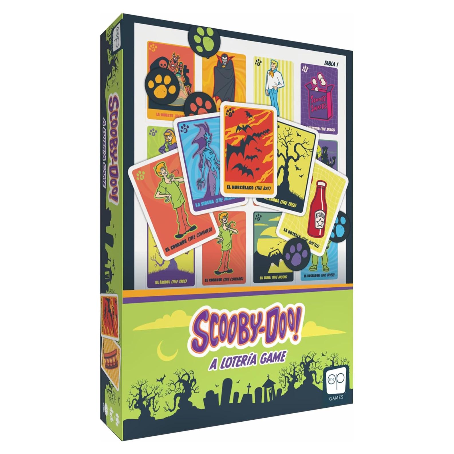 Lotería Scooby-Doo! - Juego Clásico de Bingo Familiar