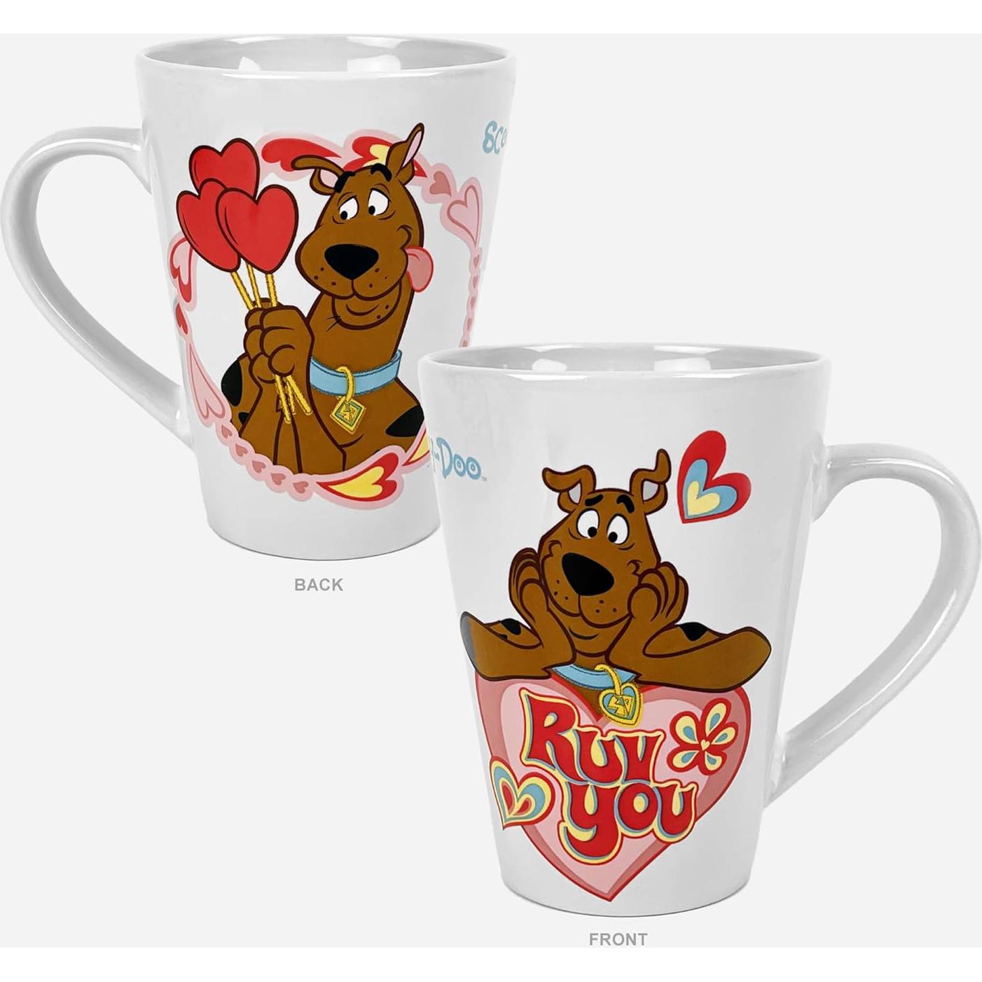 Set de Regalo Taza Cerámica y Peluche Scooby-Doo Megatoys