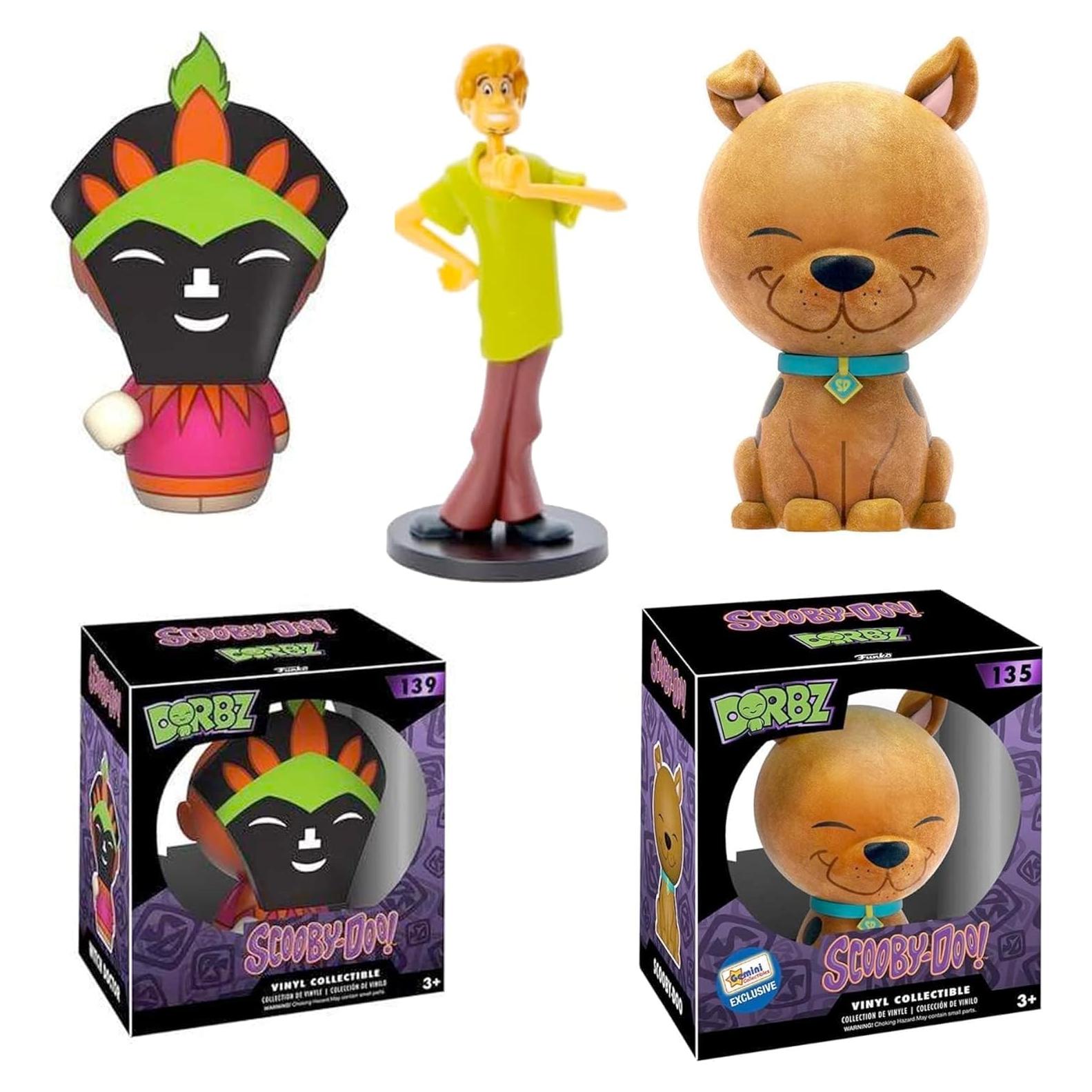 Figura Scooby-Doo! Set 3 Piezas Funko Scooby y Shaggy