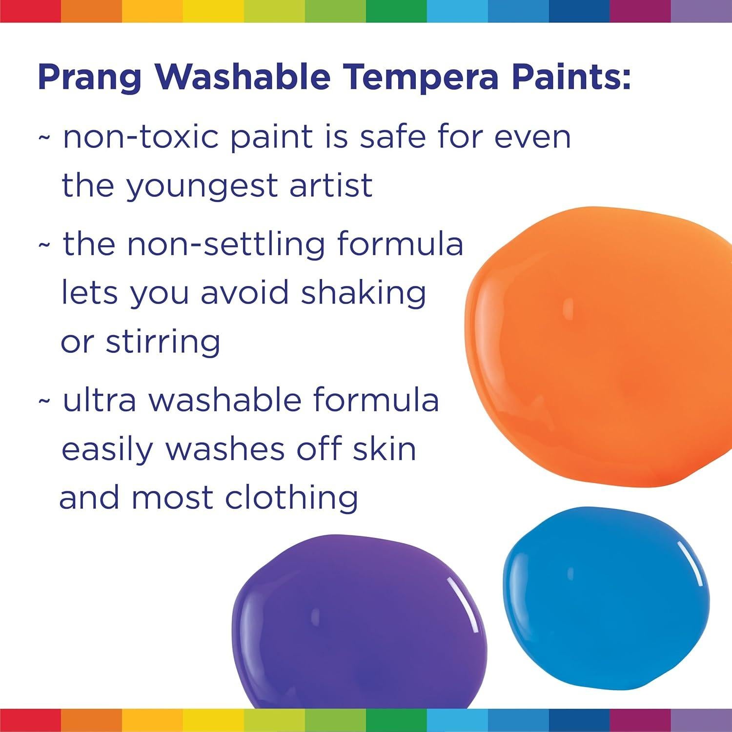 Pintura Tempera Lavable Prang Roja 0,95 L para Niños