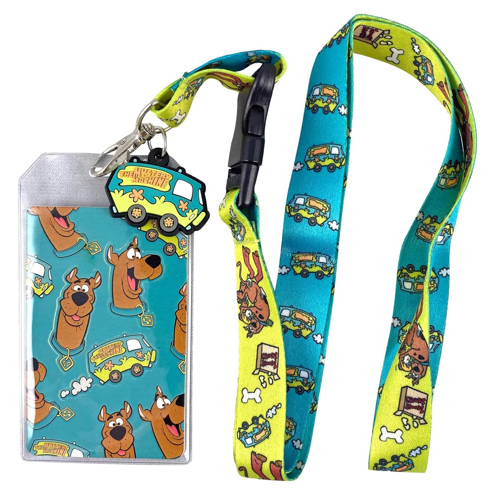 Lanyard Scooby Doo Loungefly con Encanto de la Máquina del Misterio