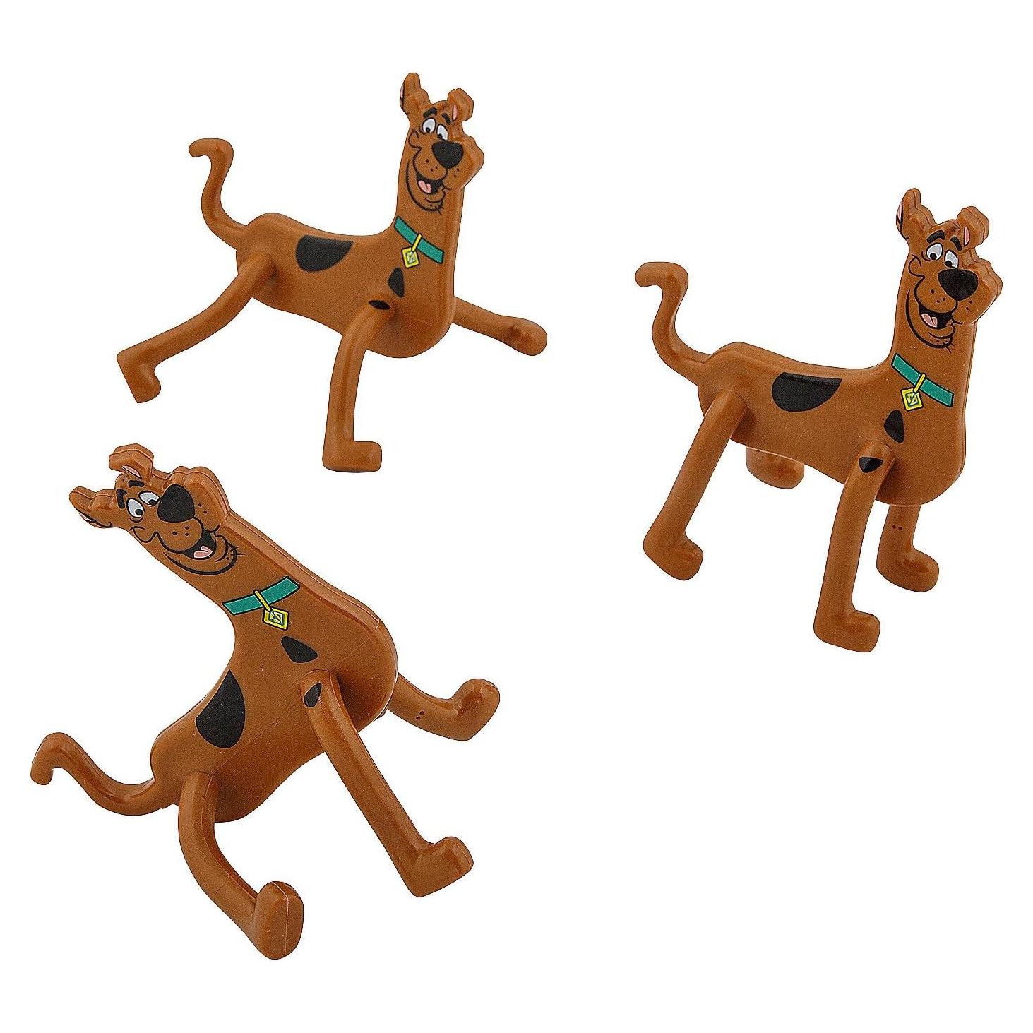 Juguetes Flexibles Scooby-Doo Vinilo 24 Piezas 8.3x10.8 cm